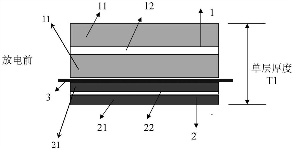 A kind of battery positive electrode sheet, flexible packaging lithium carbon fluoride primary battery and preparation method thereof