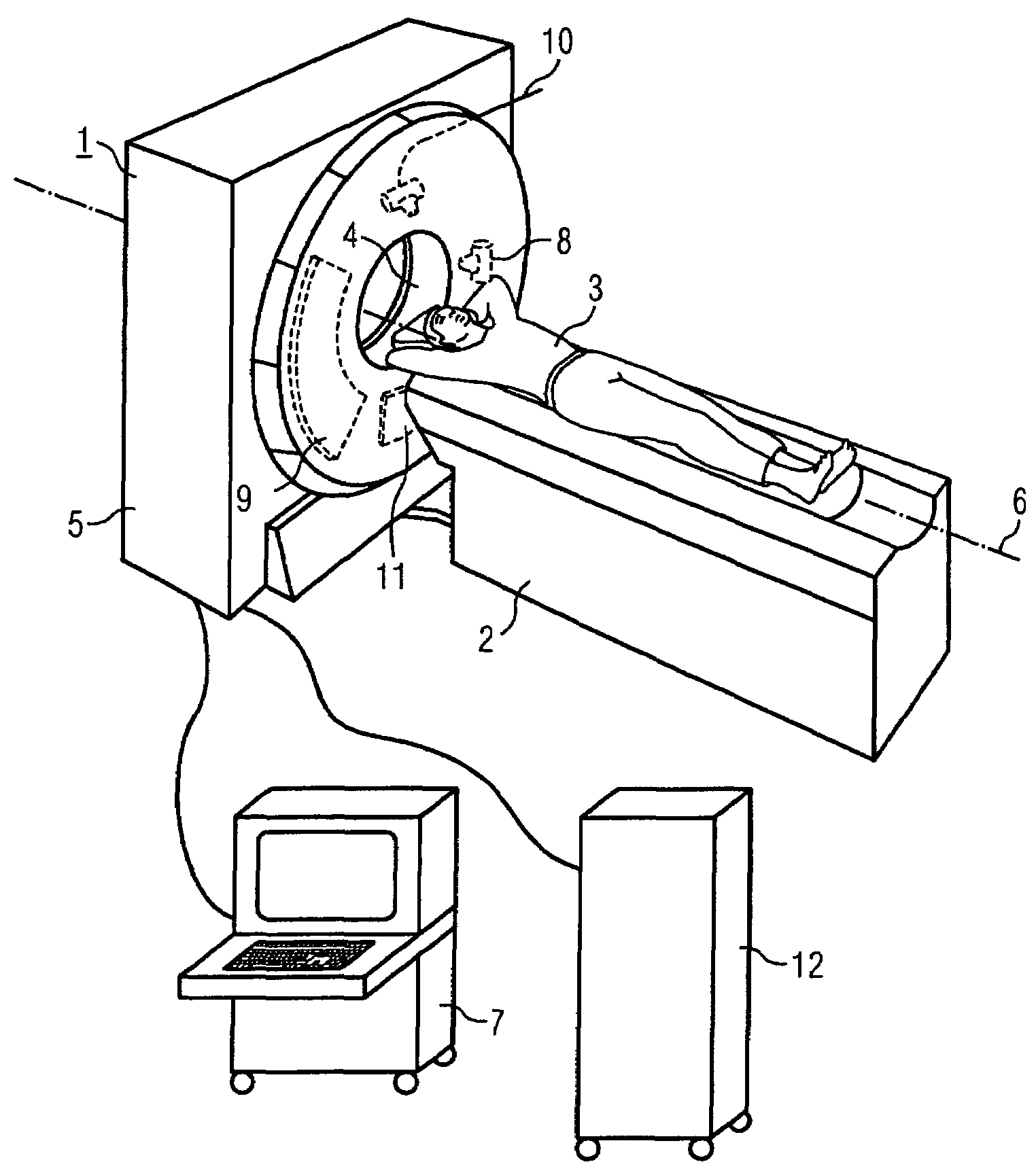 Method for recording and evaluating image data with the aid of a tomography machine