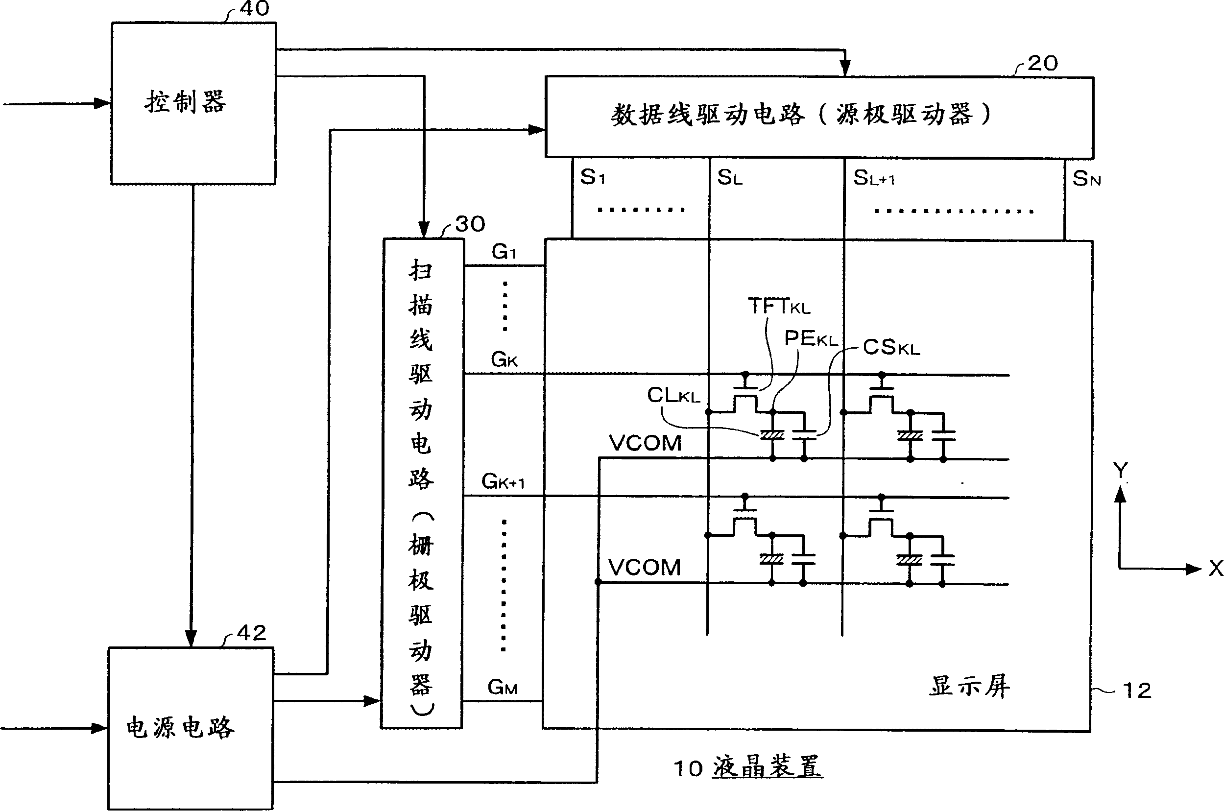 Operational amplifying circuit, driving circuit and driving method