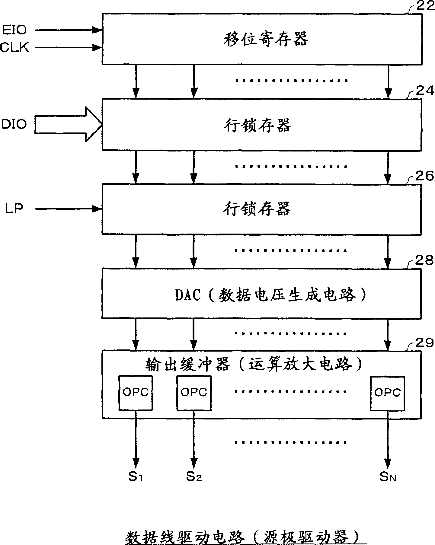 Operational amplifying circuit, driving circuit and driving method