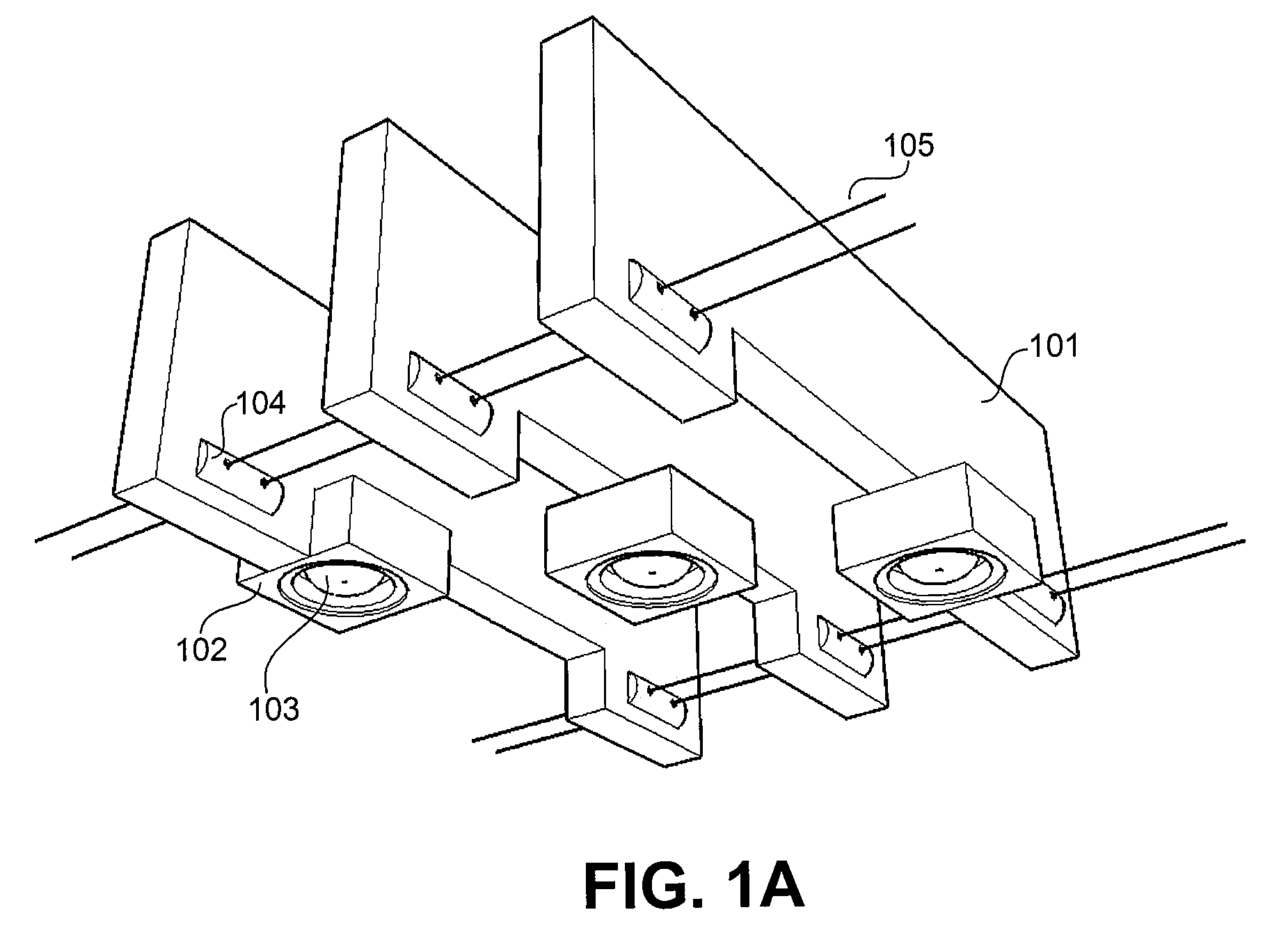 Flexible array probe for the inspection of a contoured surface with varying cross-sectional geometry