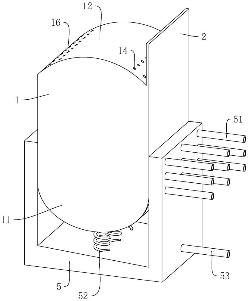 A mine ecological recovery device and recovery method
