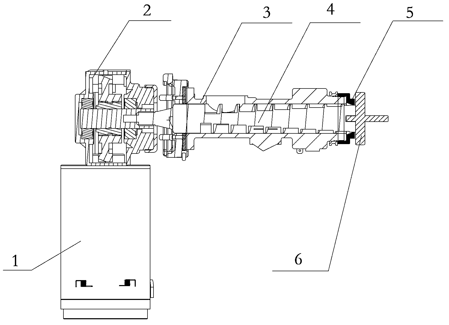 Automatic oil deflector disassembly mechanism and oil press