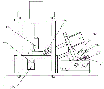 Detection fixture device used for detecting sealing of welding part