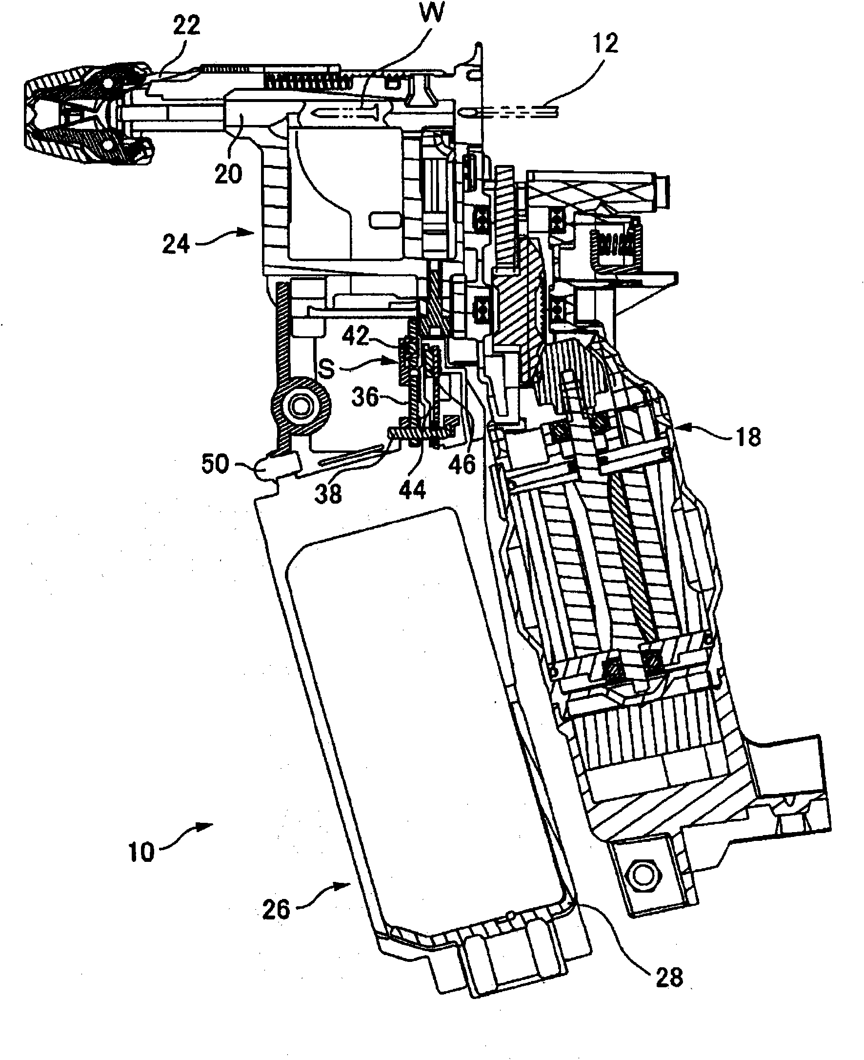 Handheld tool, remaining fastener quantity detection mechanism, remaining fastener quantity detection method, and method for conserving power