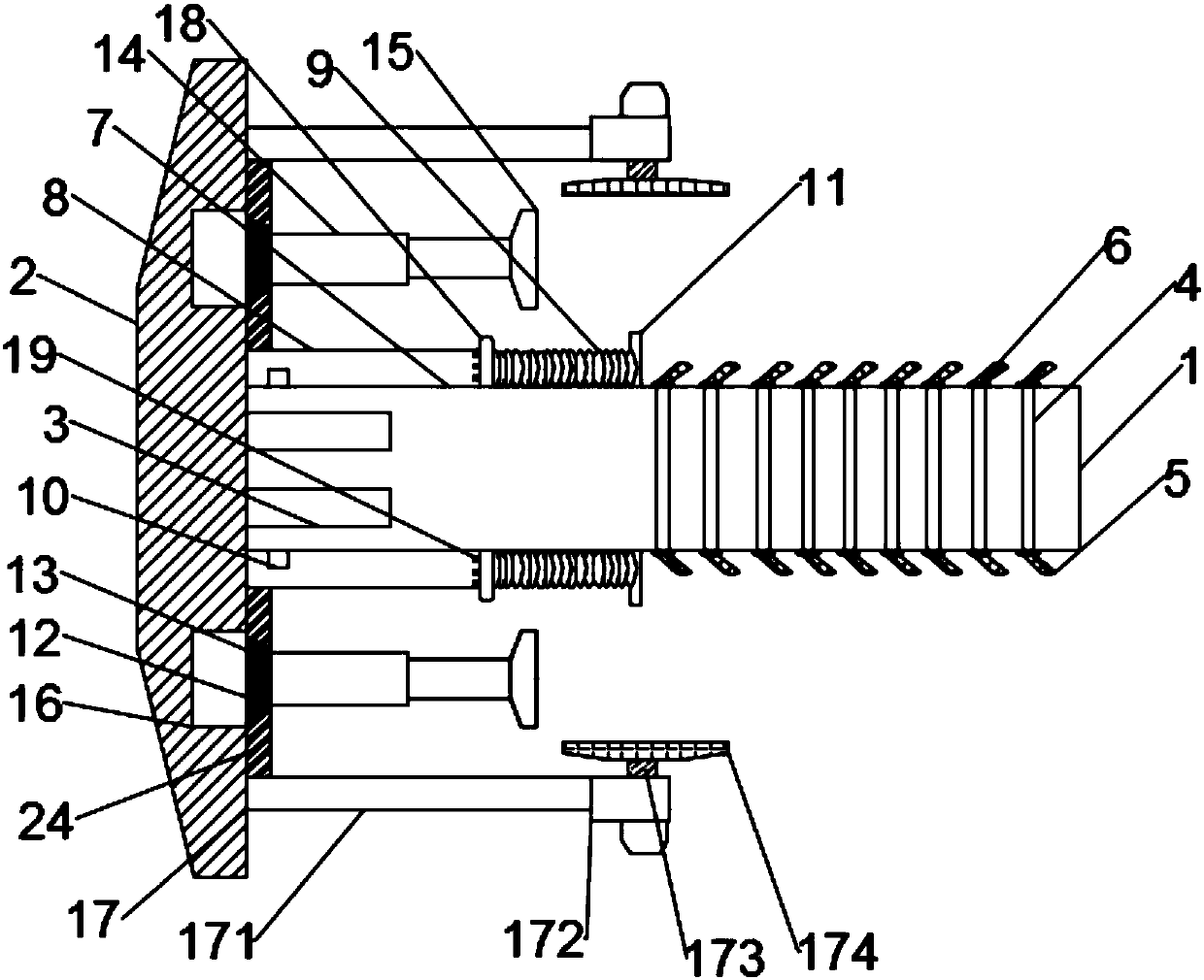 Bridge crane travel damping and limiting safety device