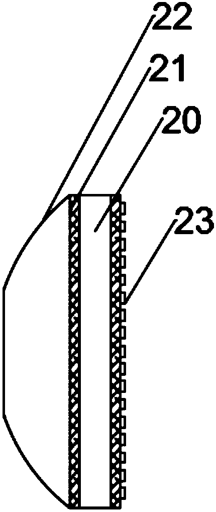 Bridge crane travel damping and limiting safety device