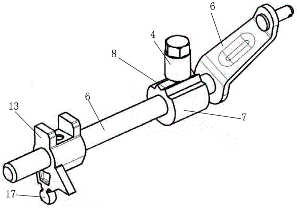 Self locking system of MT (Manual Transmission) gear shifting mechanism