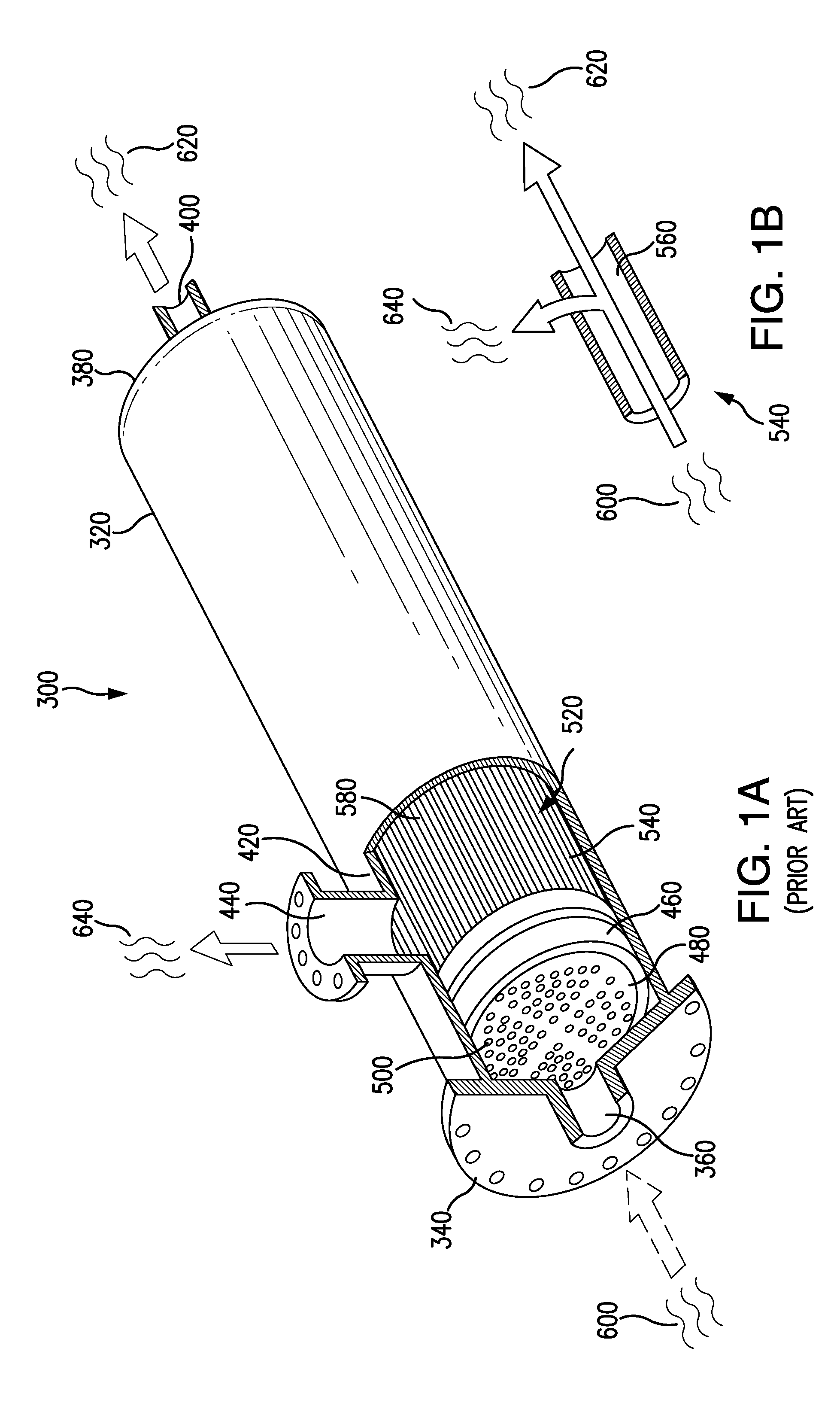 Hollow fiber apparatus and use thereof for fluids separations and heat and mass transfers