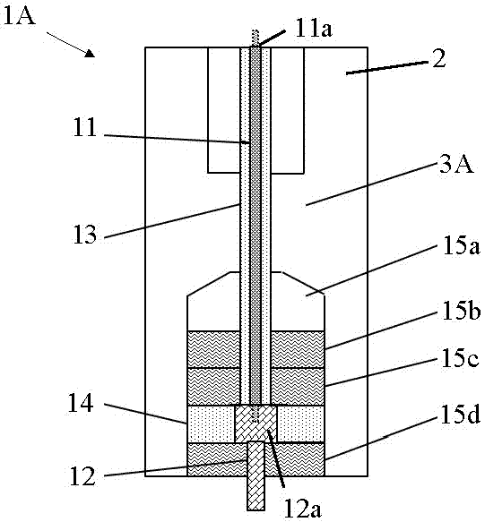 Clamp for measuring ferroelectric hysteresis loop made of ferroelectric materials under isostatic pressing