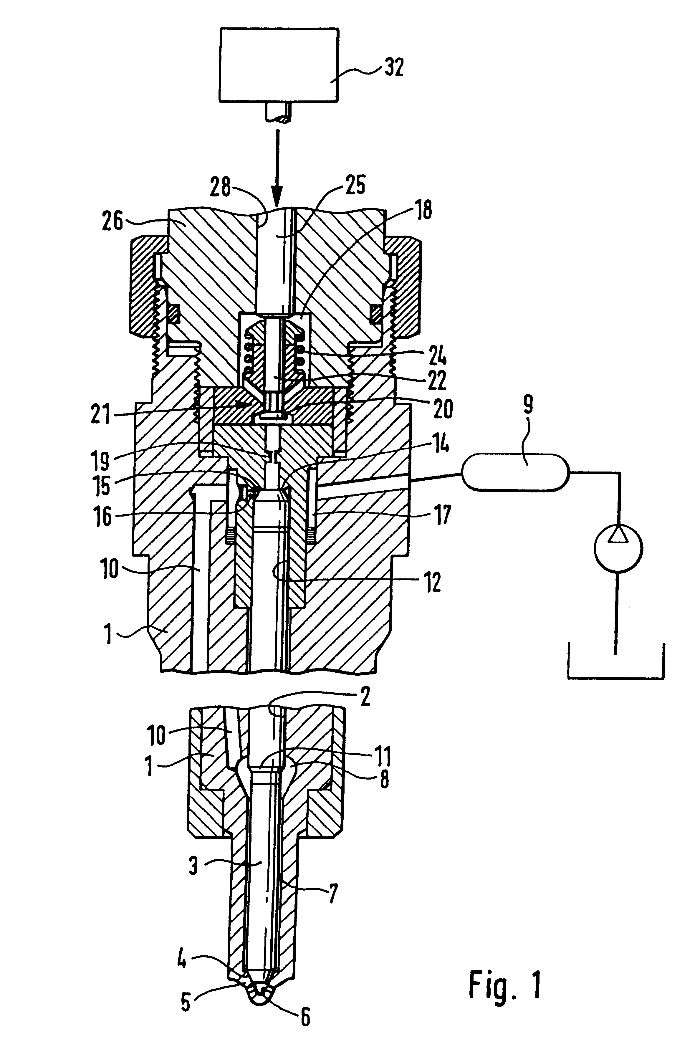 Piezoelectrically actuated fuel injection valve