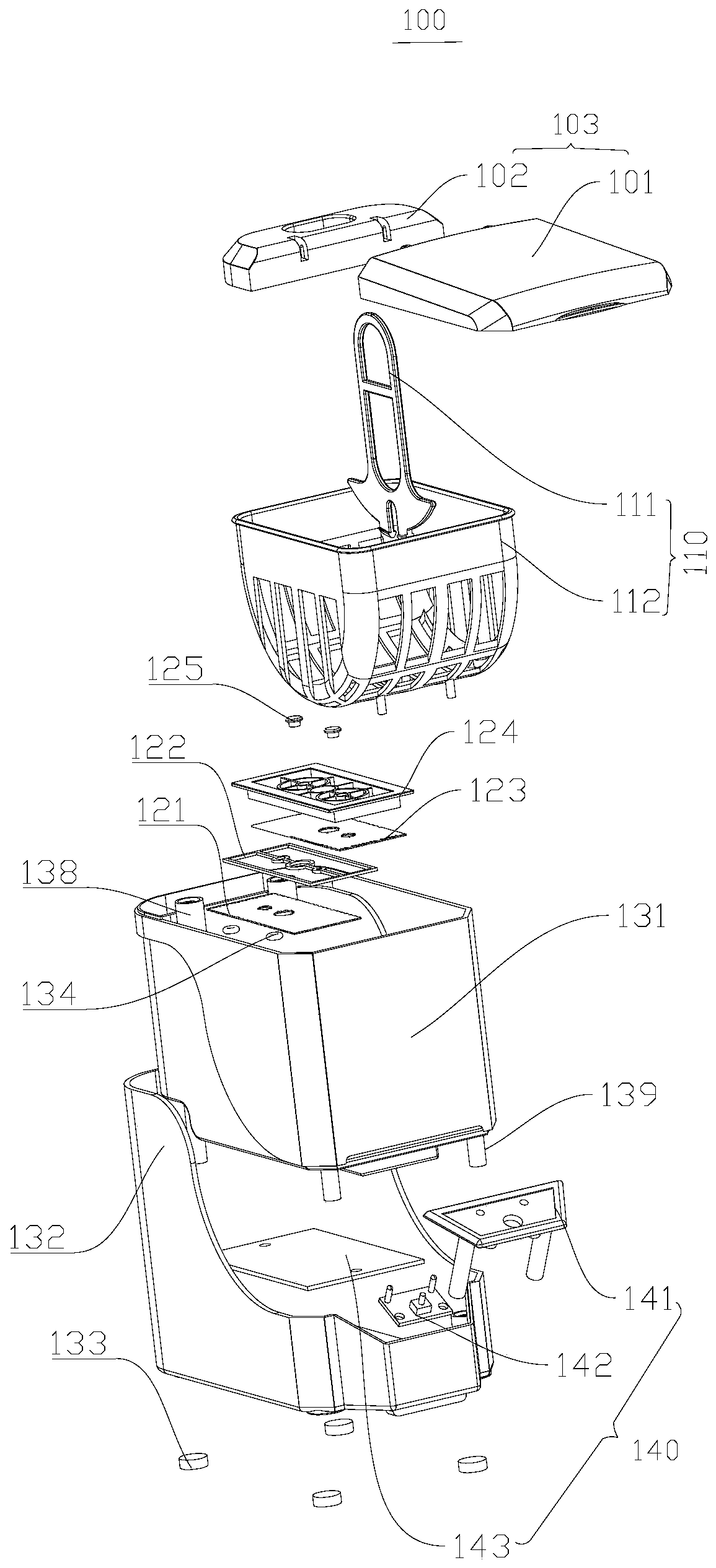 Denture cleaning machine and method for cleaning dentures