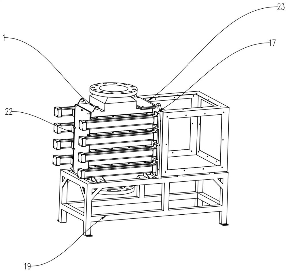 A double-seal scraper iron remover