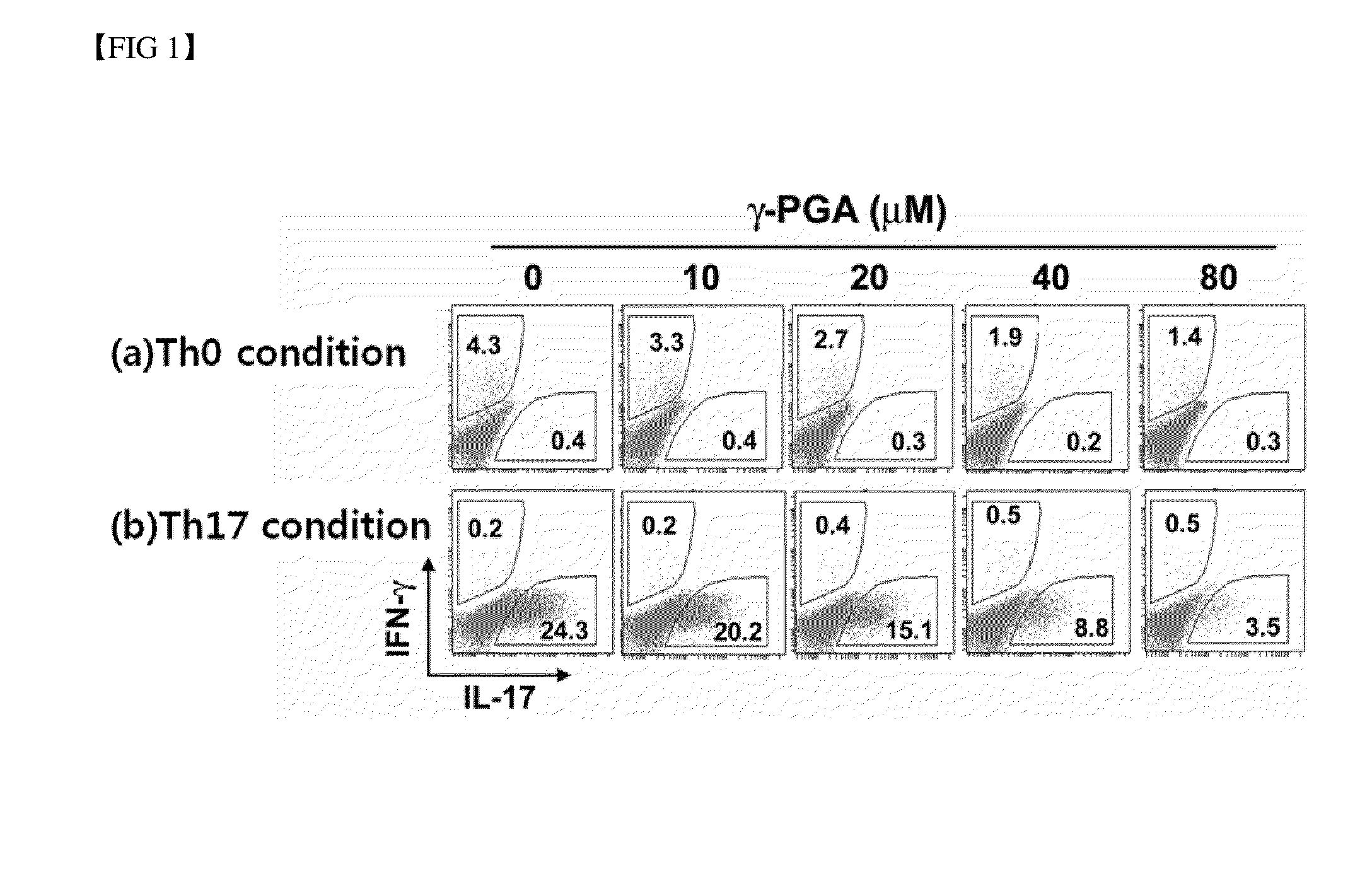 Pharmaceutical composition for preventing or treating th17-mediated disease comprising poly-gamma-glutamic acid