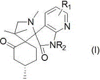 A kind of 7-azaisatin double spiro compound with antitumor activity and its synthesis method