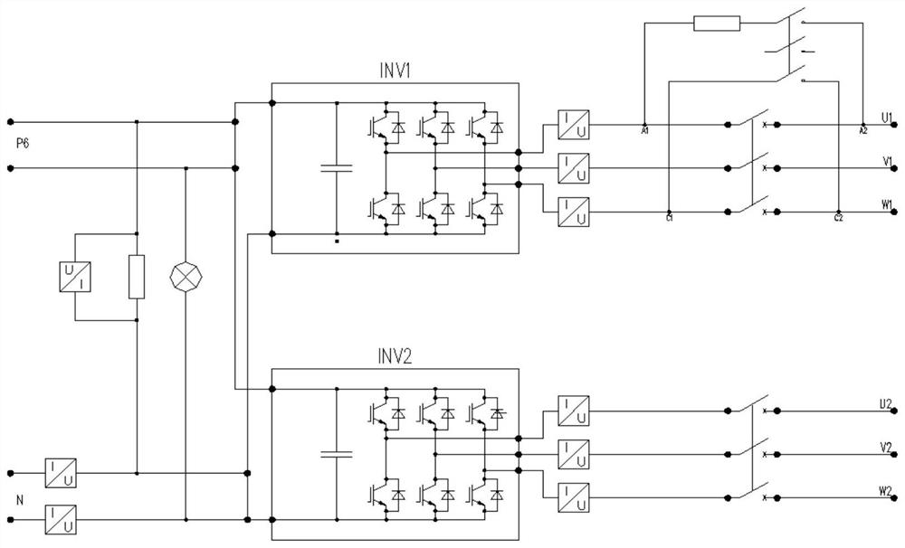 Simplified converter circuit and converter device