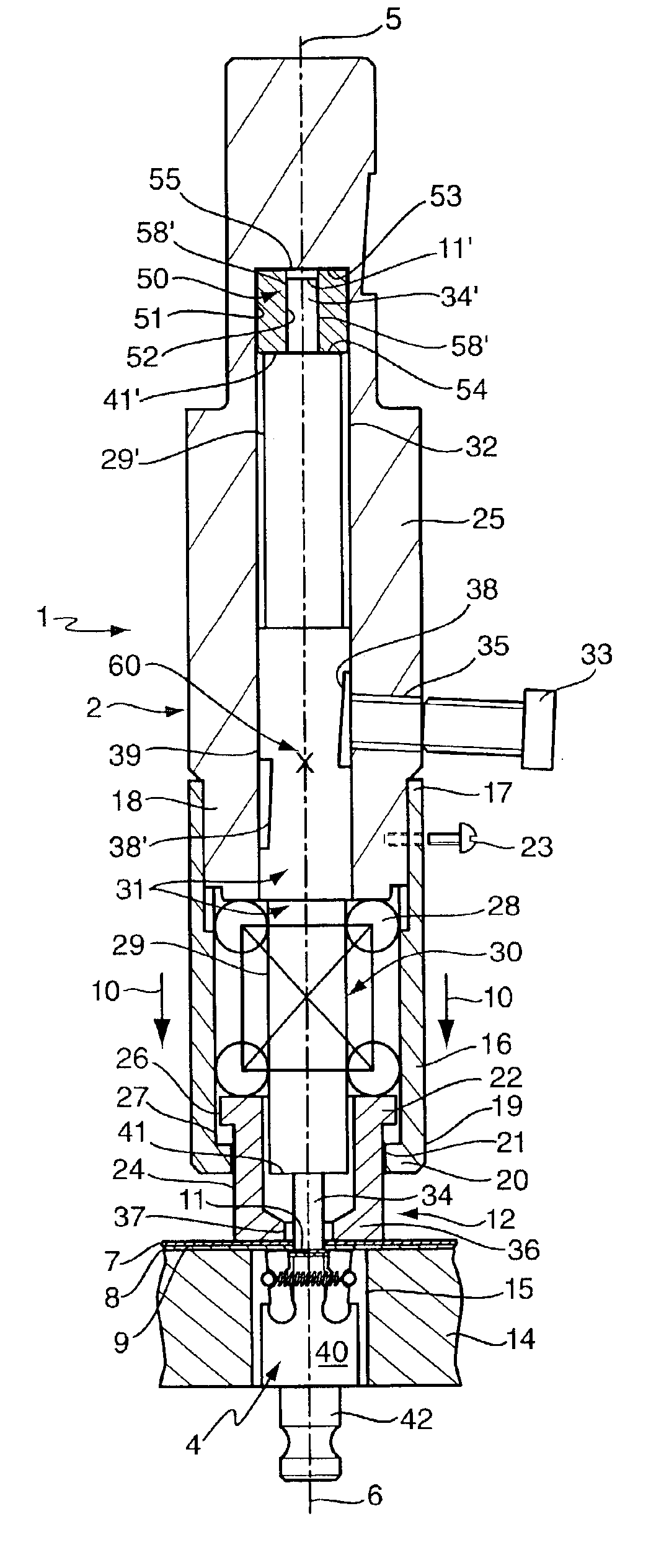 Punch for a ductile material joining tool