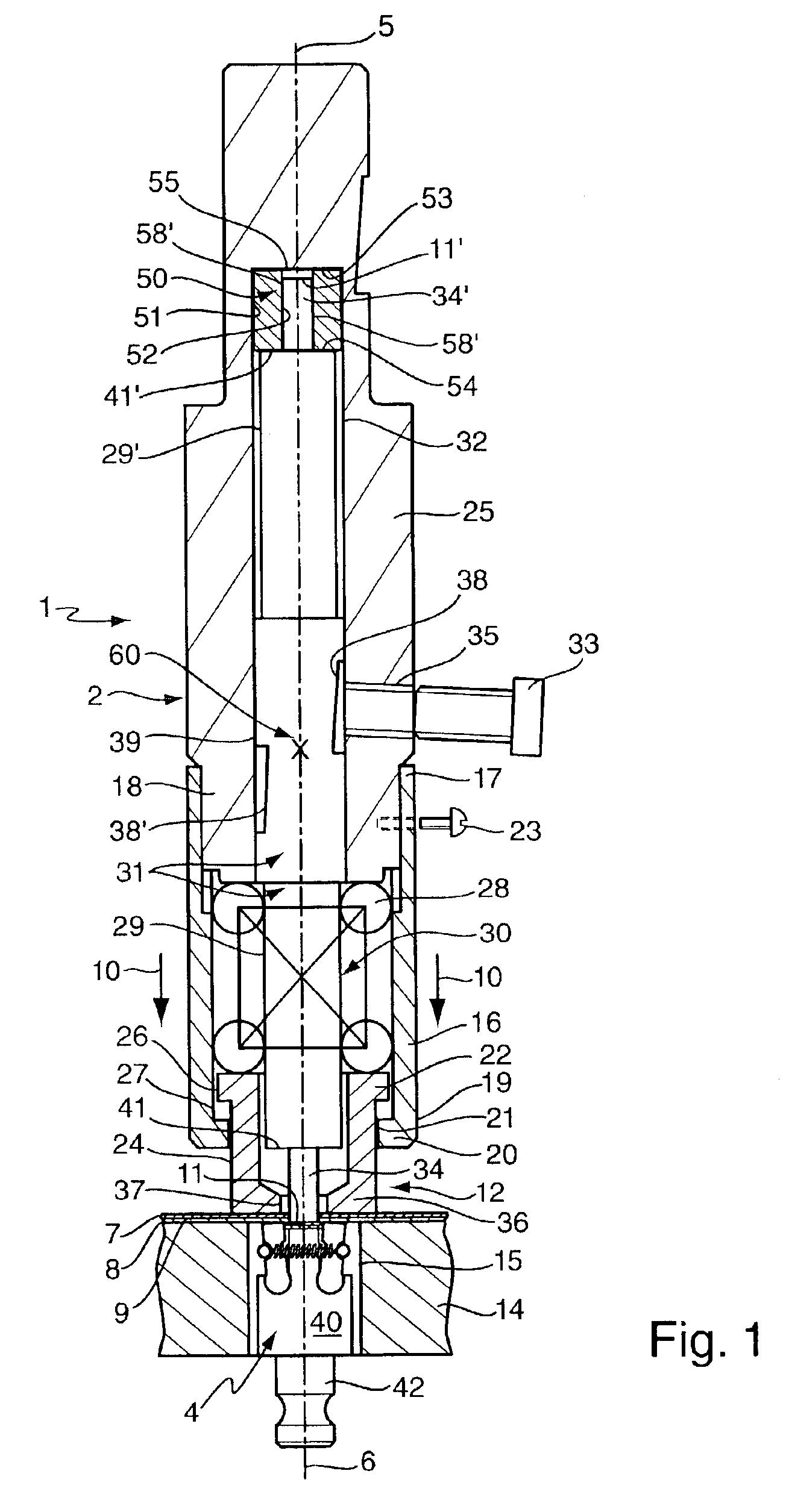 Punch for a ductile material joining tool