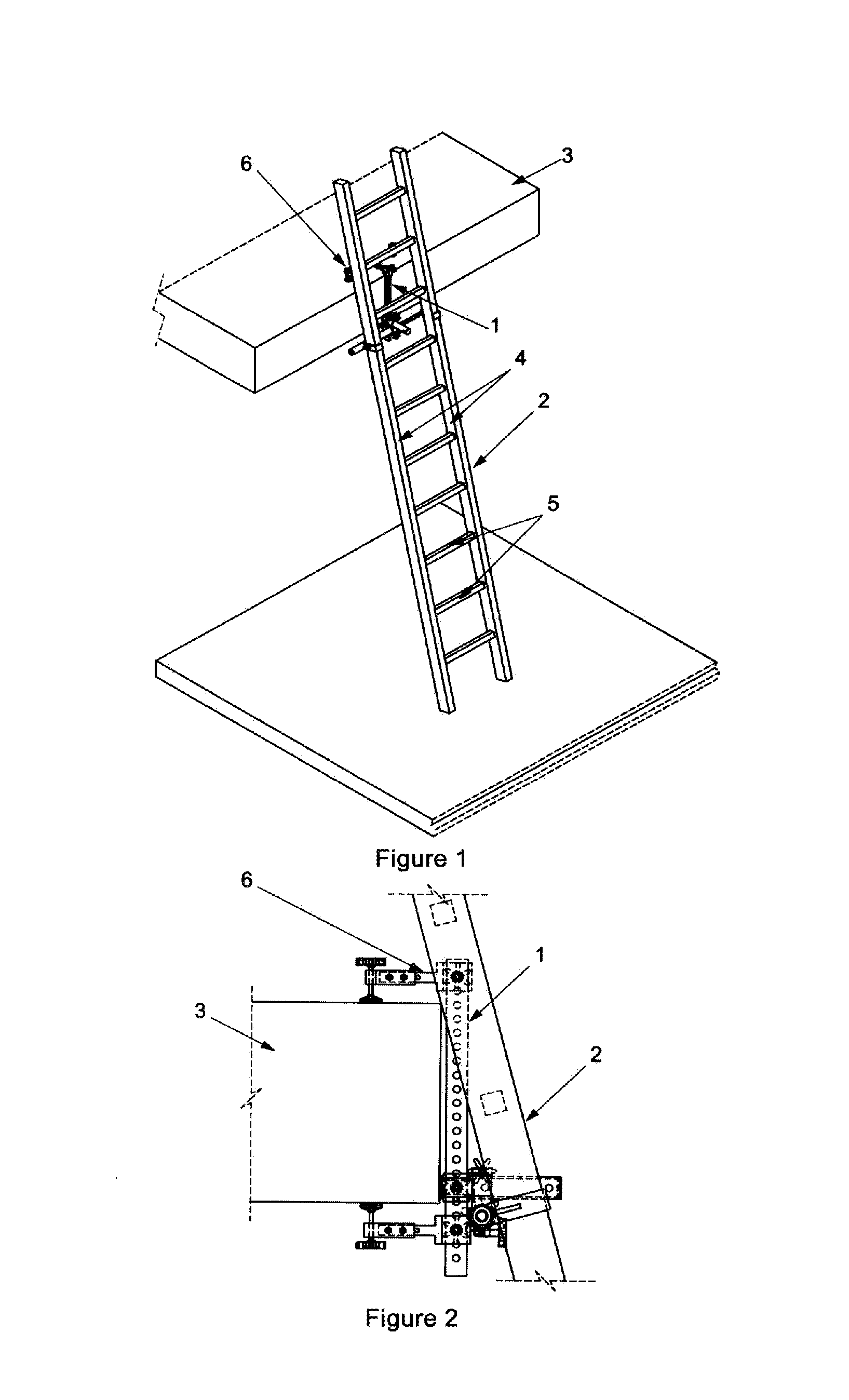 Multi-Orientable Device for Securing Portable Steps