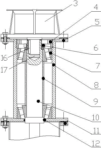 Spiral conveying type septic tank cleaning device and septic tank cleaning method