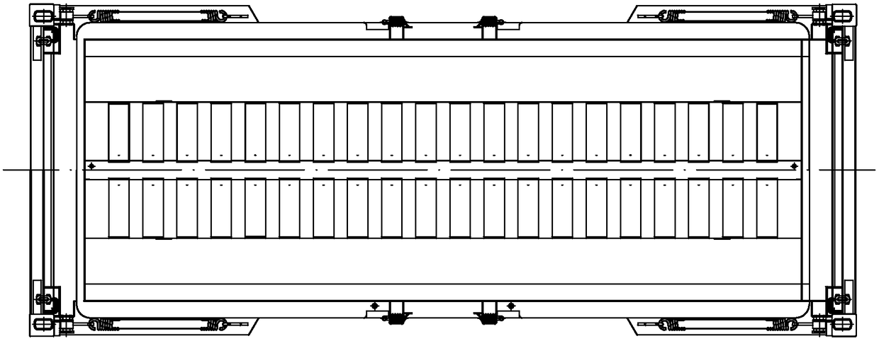 Container for transporting steel coils