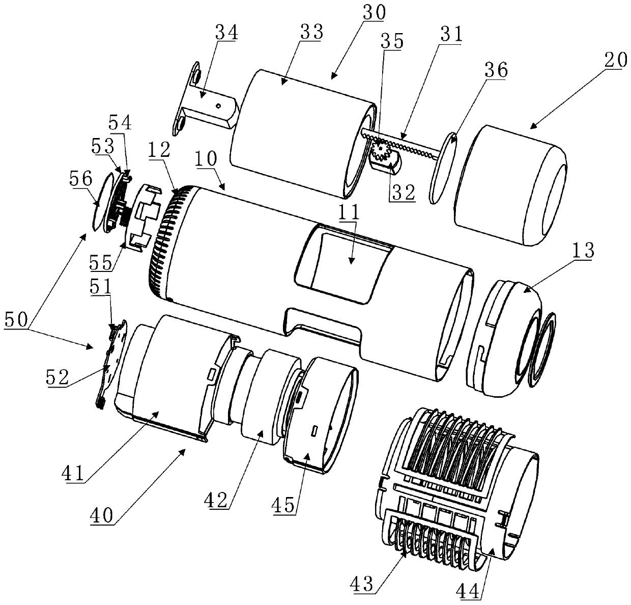 Device for intelligently controlling release of chlorine dioxide in air