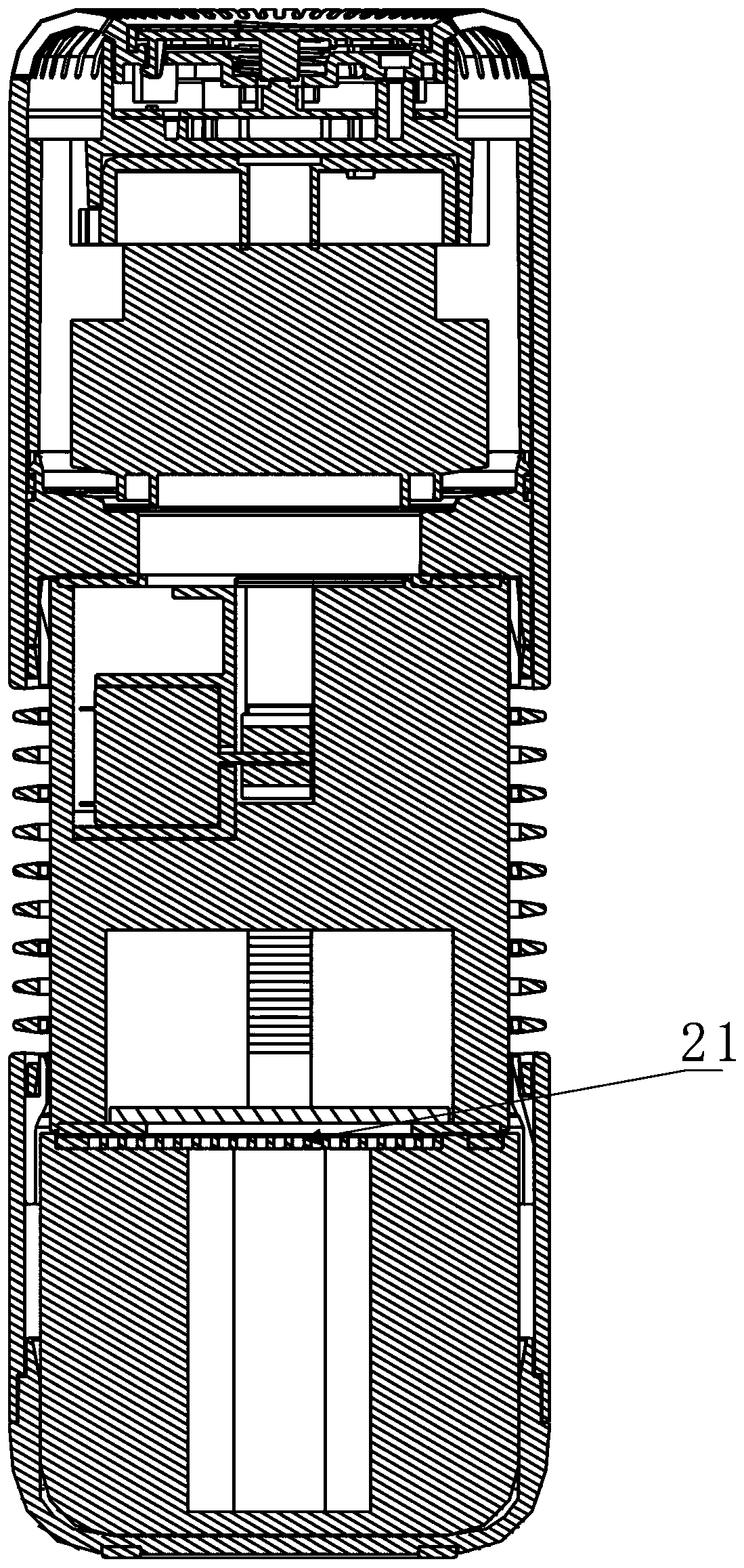 Device for intelligently controlling release of chlorine dioxide in air