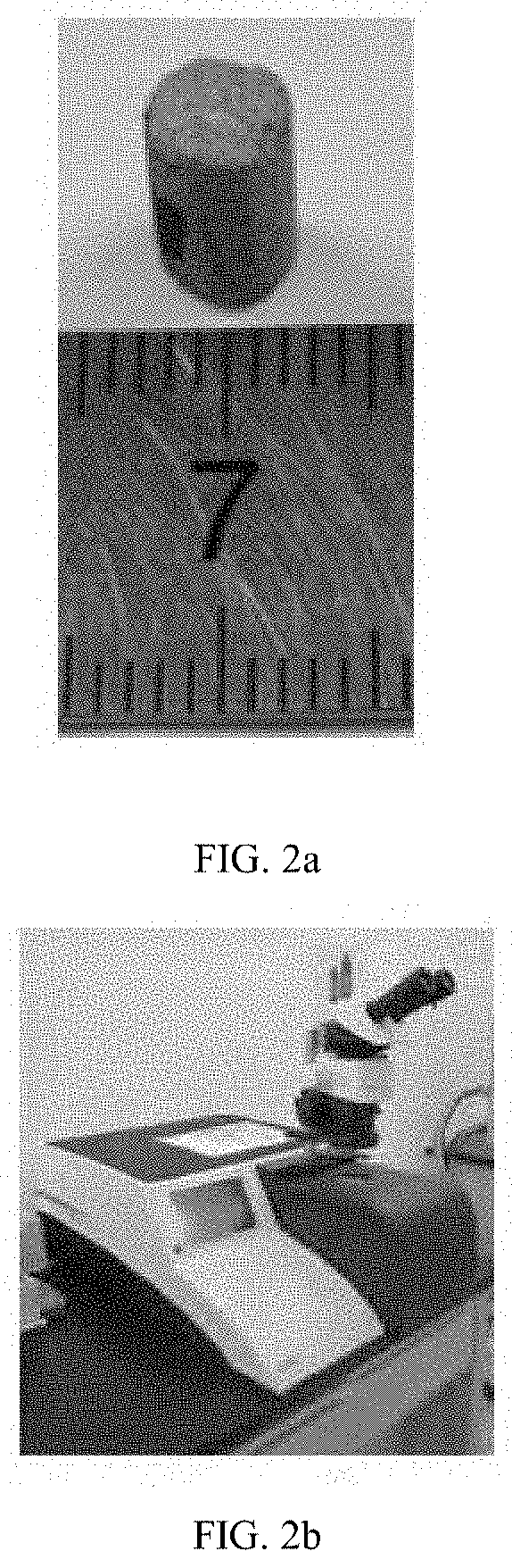 Method for measuring micro-scale strength and residual strength of brittle rock