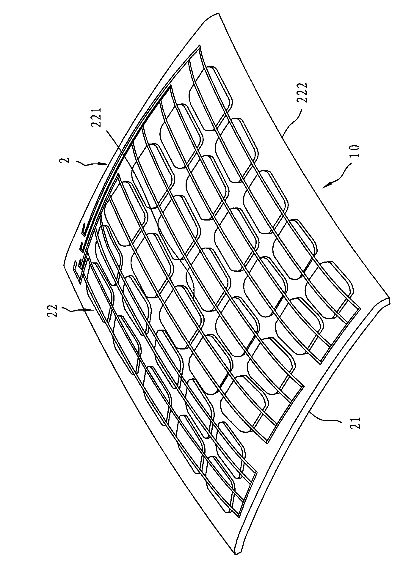 Arc-shaped solar panel and manufacturing method thereof
