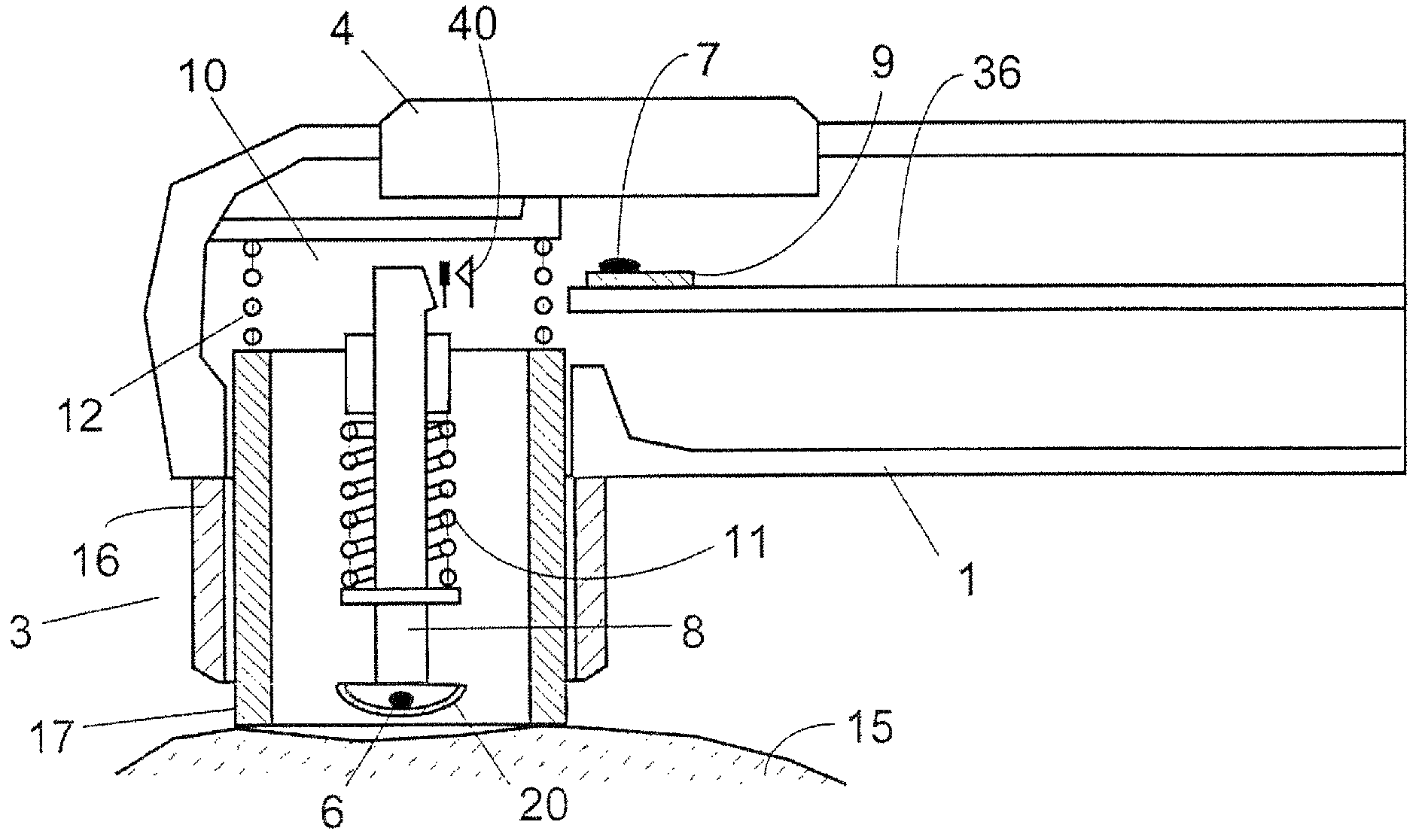 Medical body core thermometer