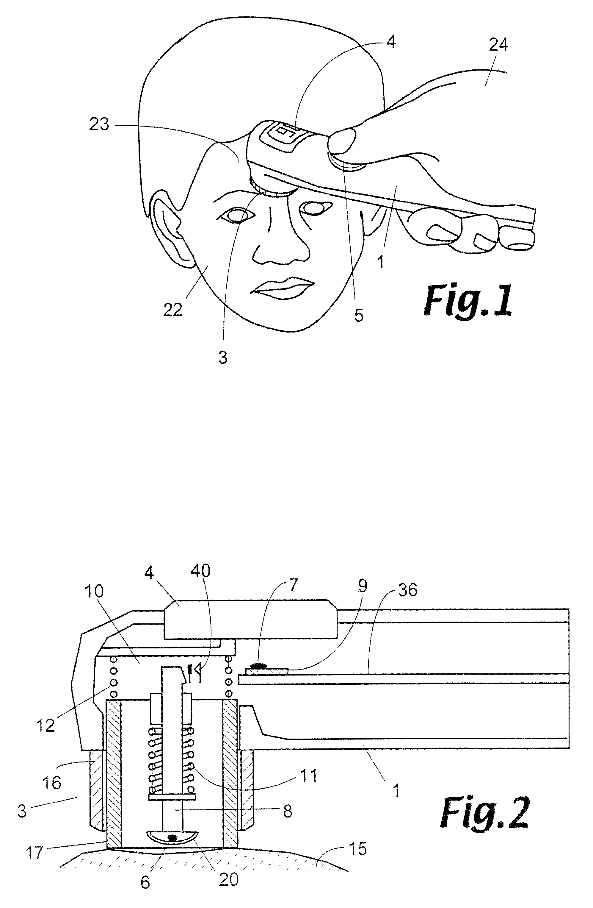 Medical body core thermometer