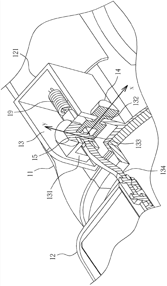 Rotary operating module and game controller with same