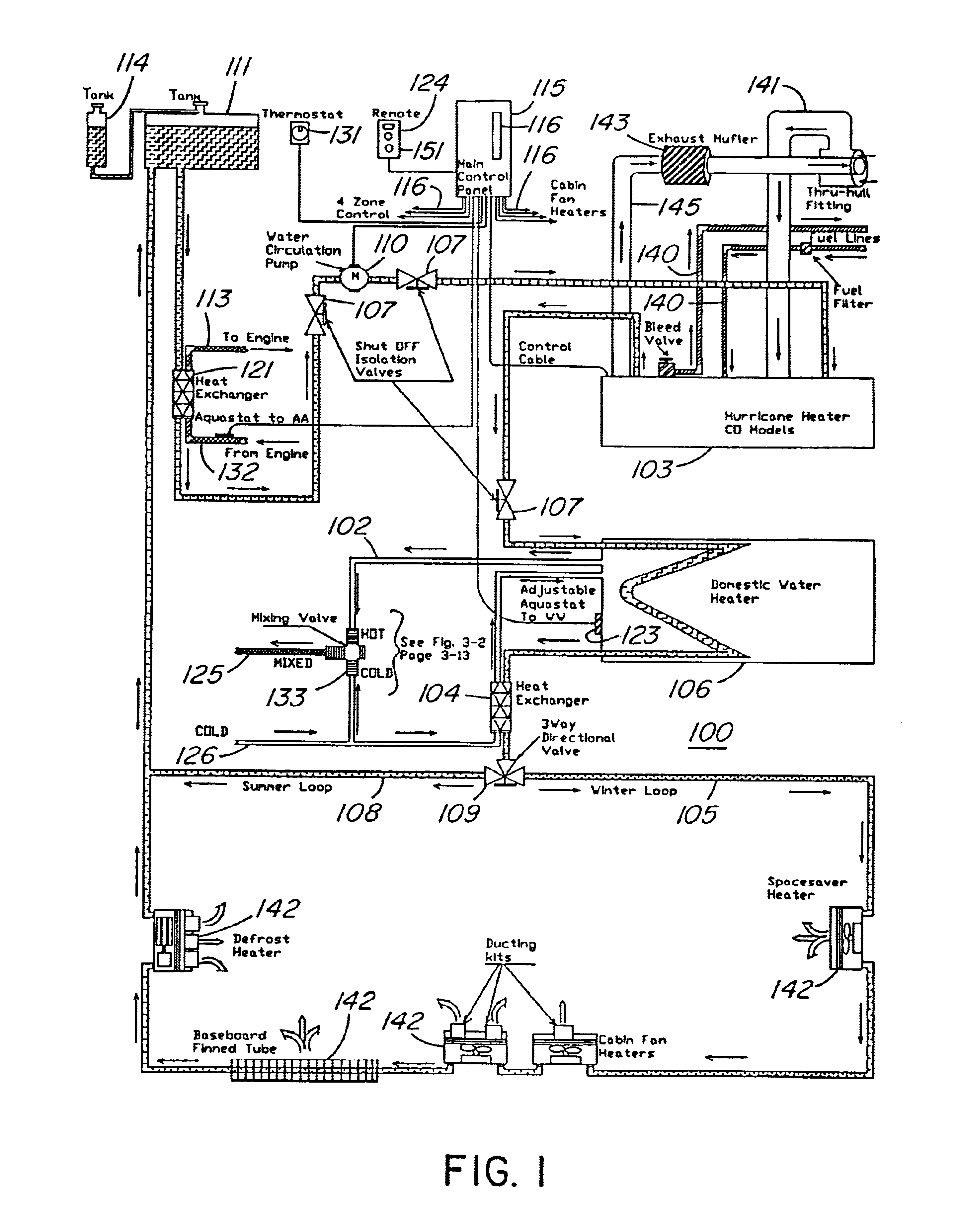 Potable water heater and method of using same