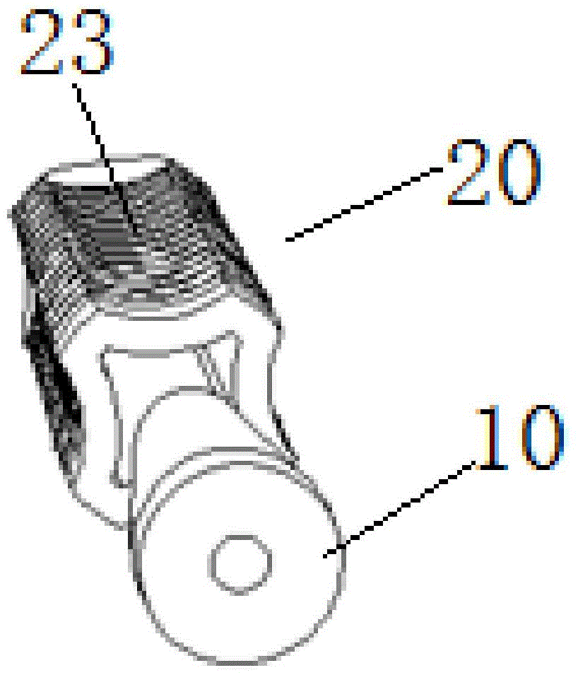 Fixing device, fixing method and application method for reconstruction of cruciate ligaments