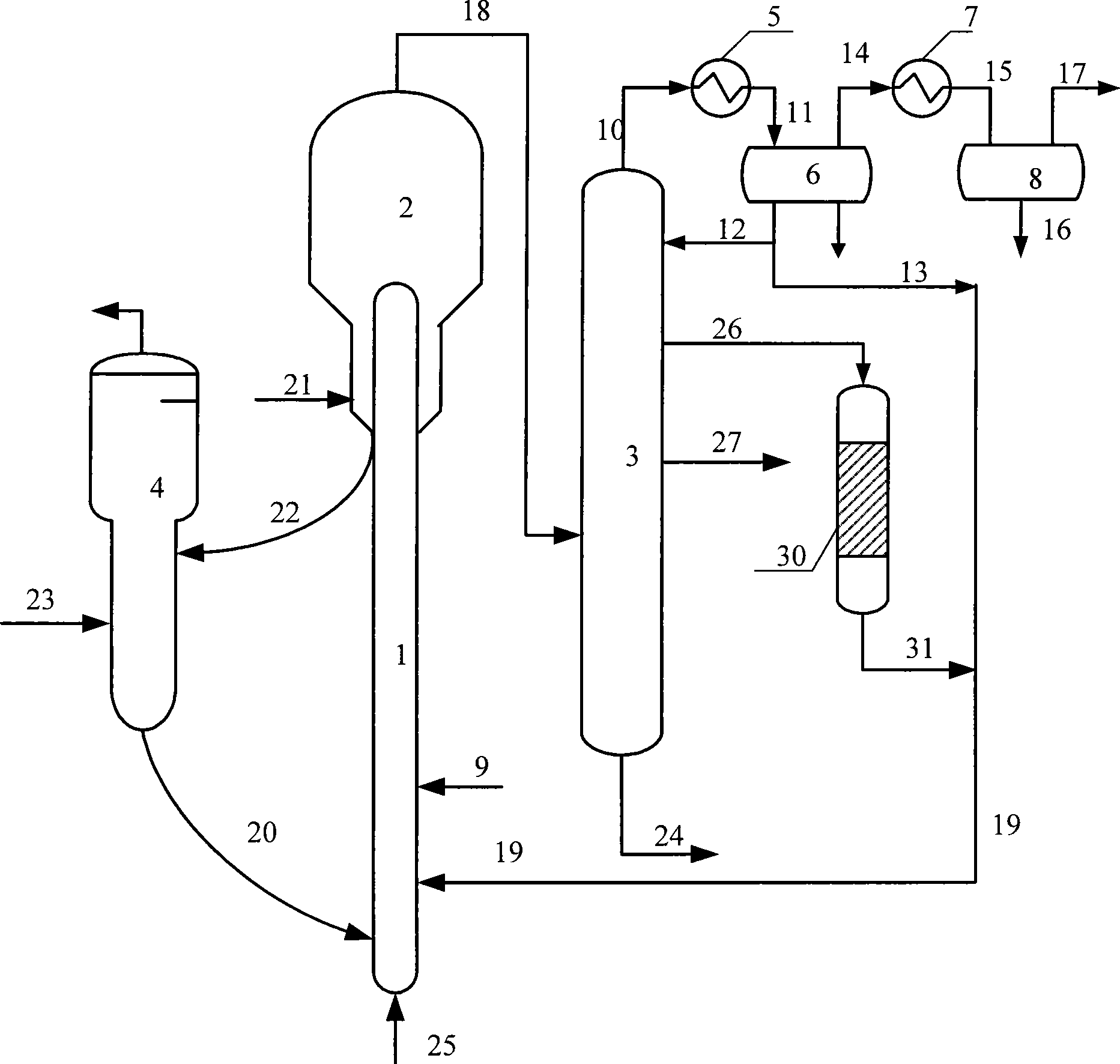 Method for producing high-octane petrol
