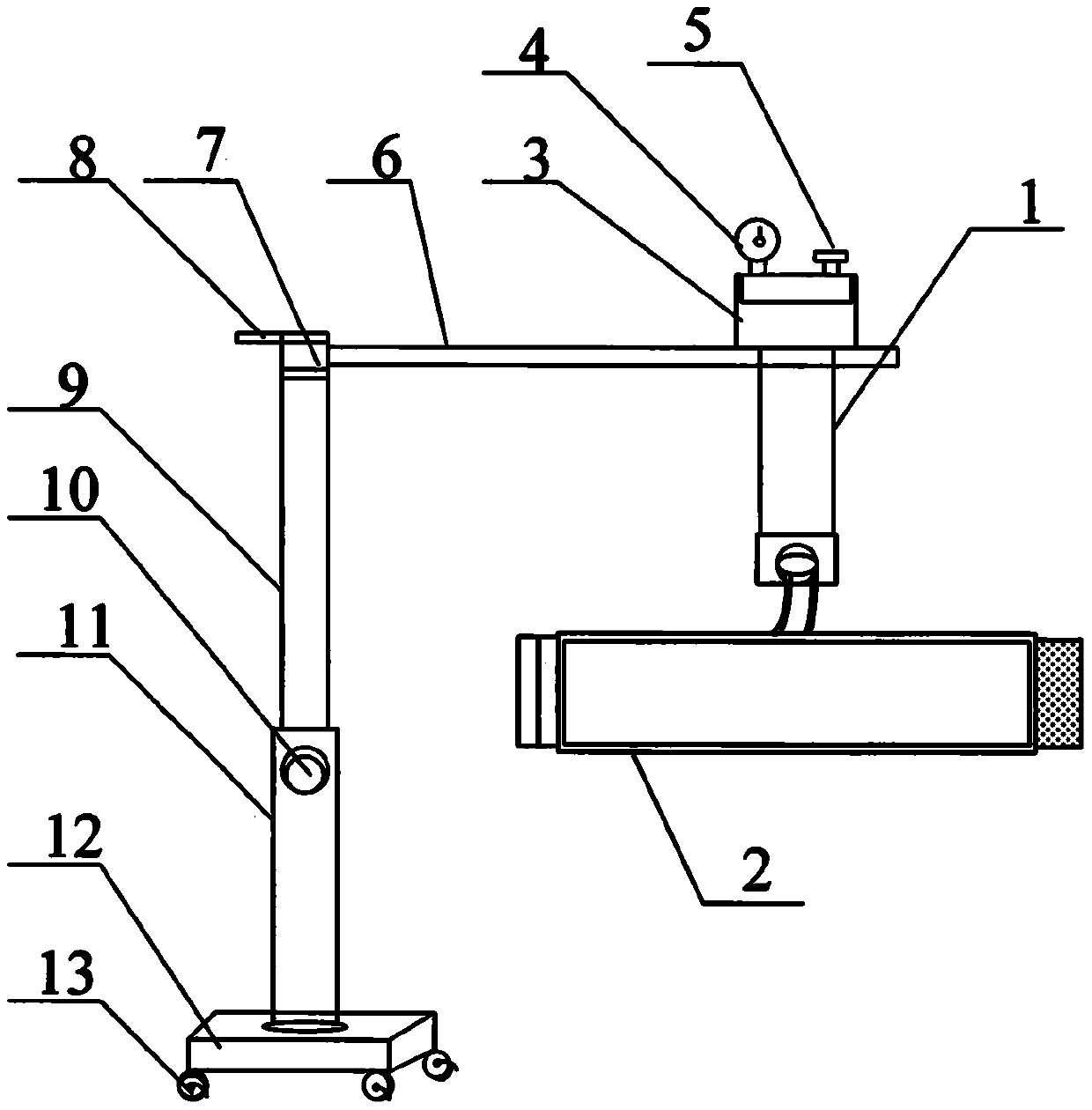 Acupuncture rehabilitation training device for dysphagia caused by Parkinson's disease