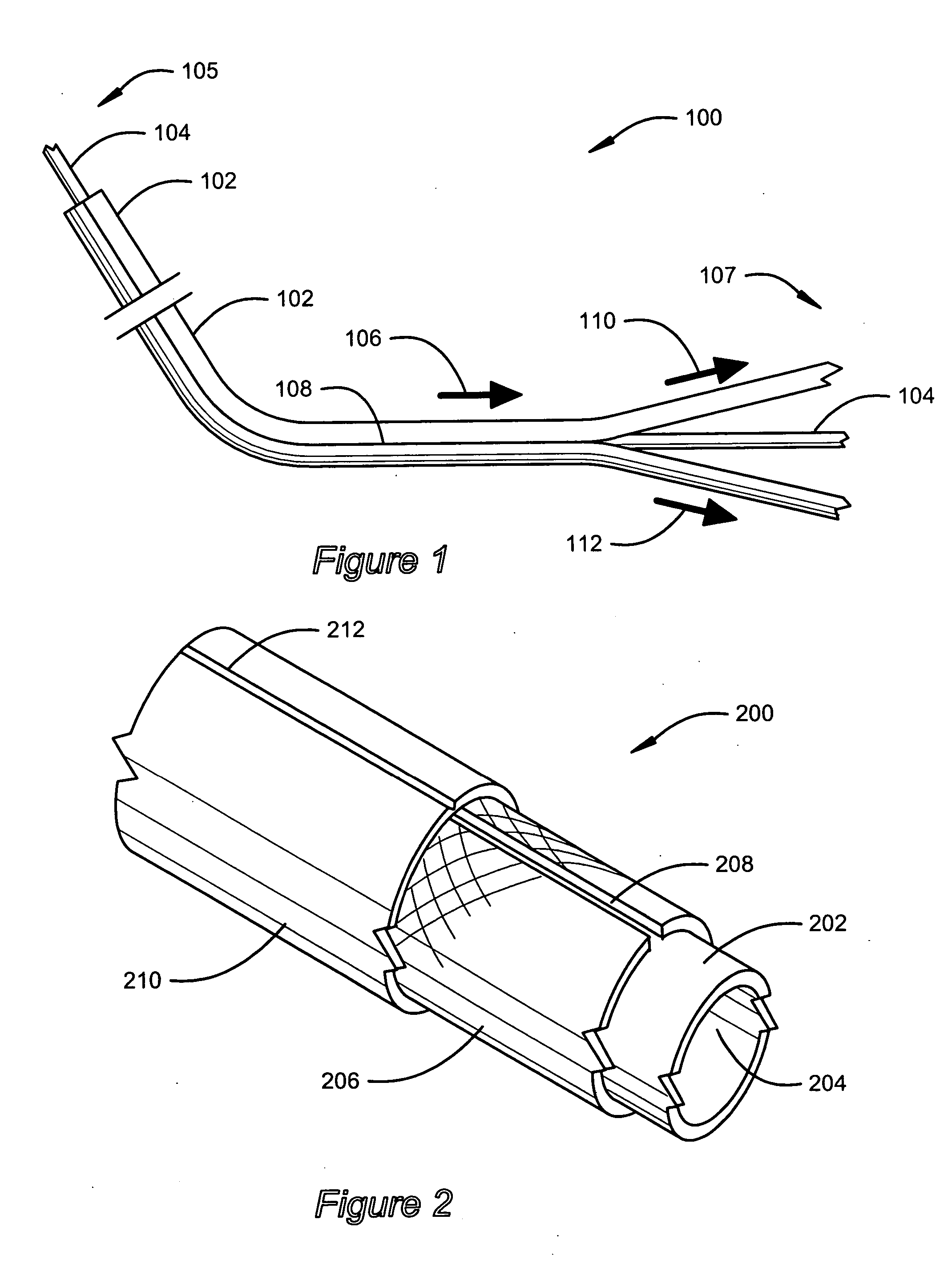 Peel-away catheter shaft