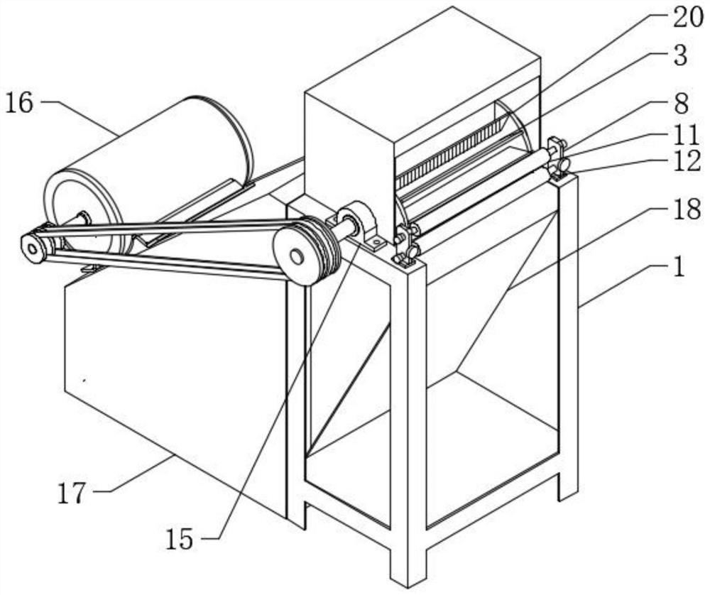 A bionic banana fiber extraction device based on the mandible of leaf-cutter ants