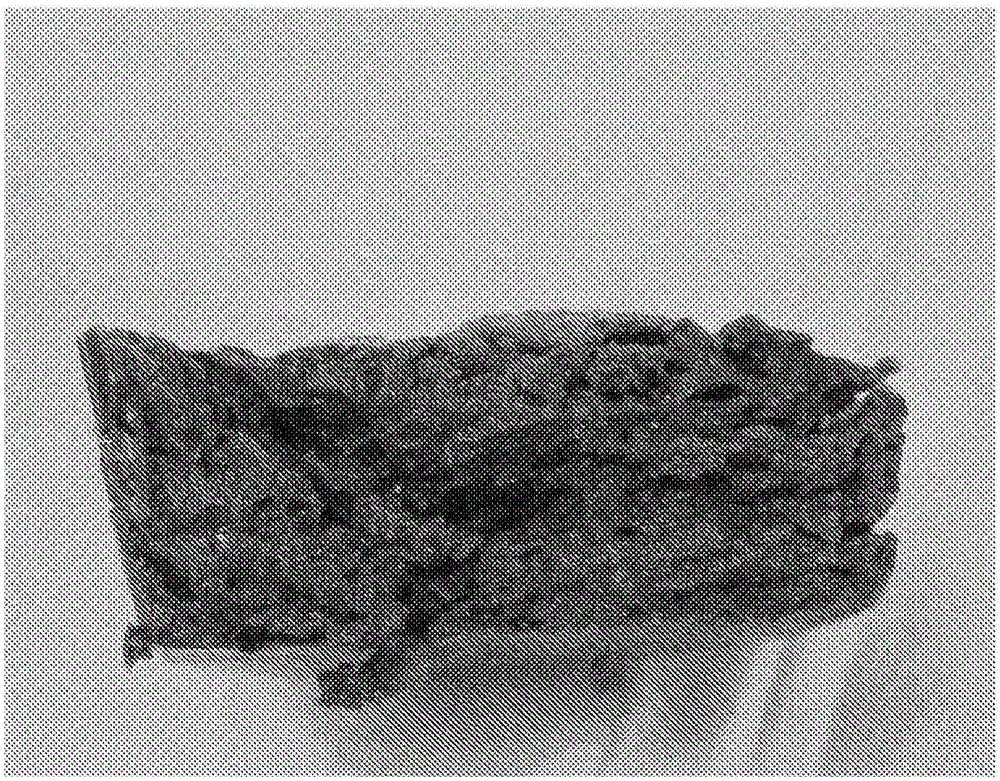 Chocolate-like food product for baking, and method for manufacturing same