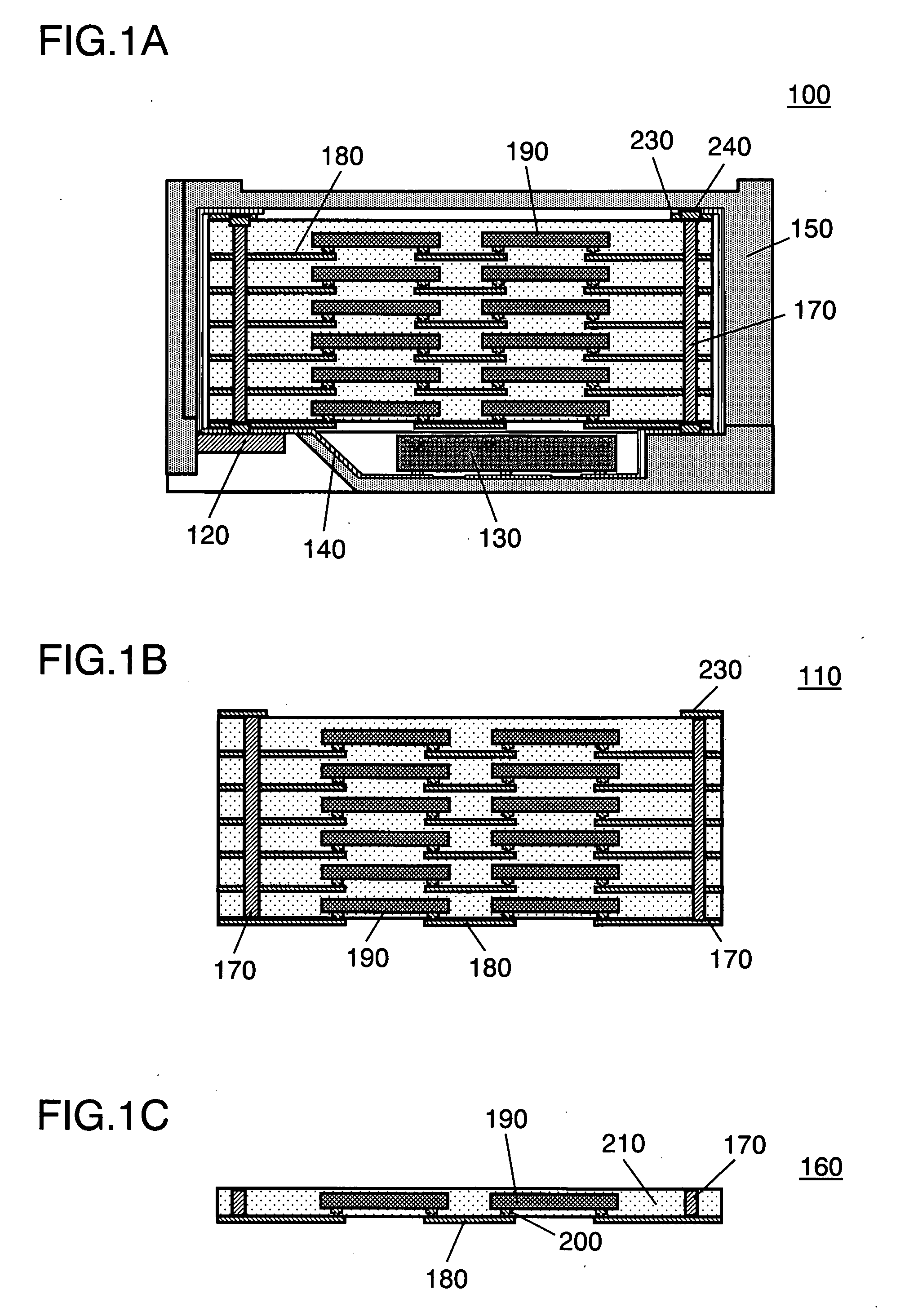 Electronic Circuit Device, Electronic Device Using the Same, and Method for Manufacturing the Same