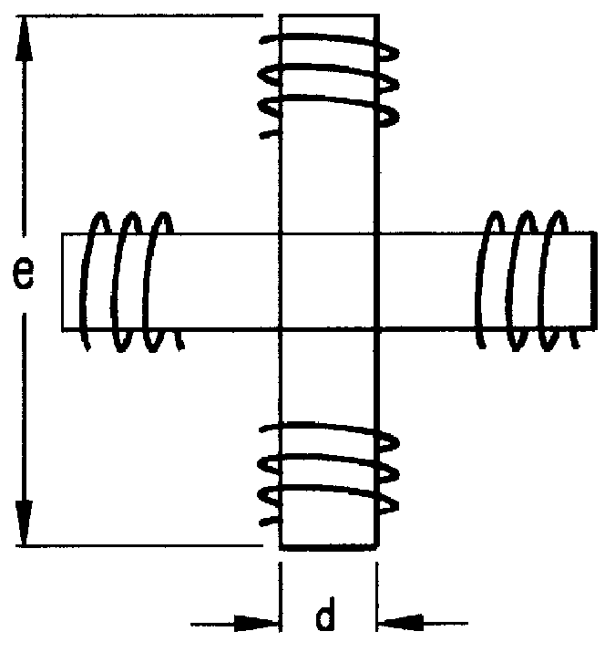 Ferrite crossed-loop antenna of optimal geometry and construction and method of forming same
