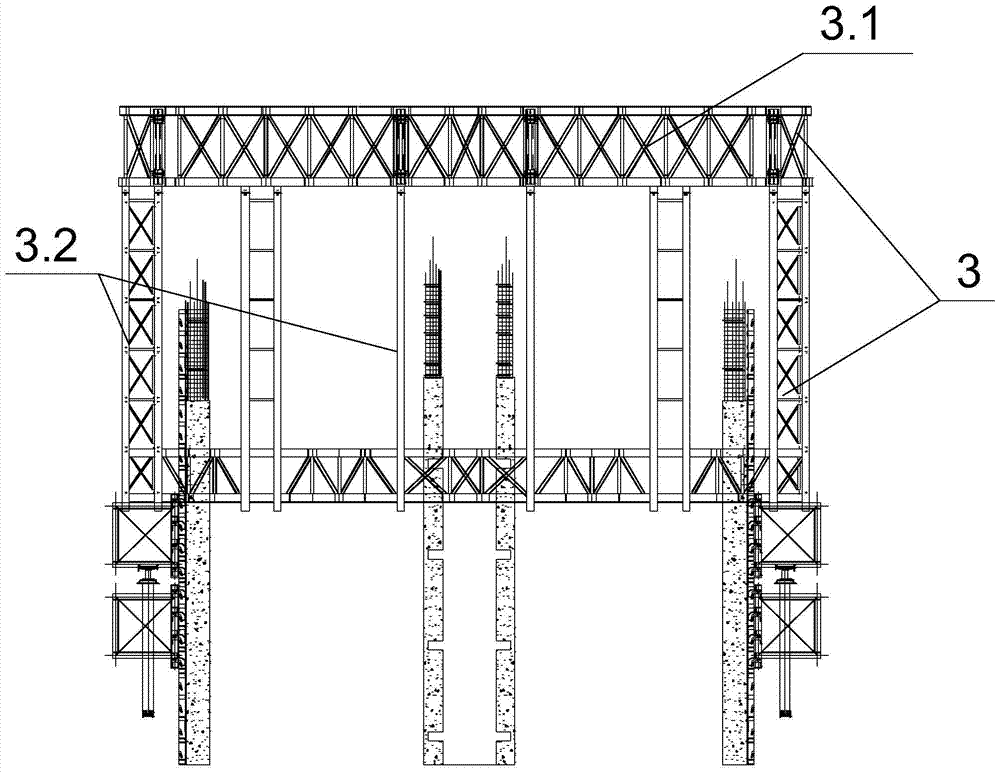 An integrated construction platform system integrating self-supporting tower crane and formwork