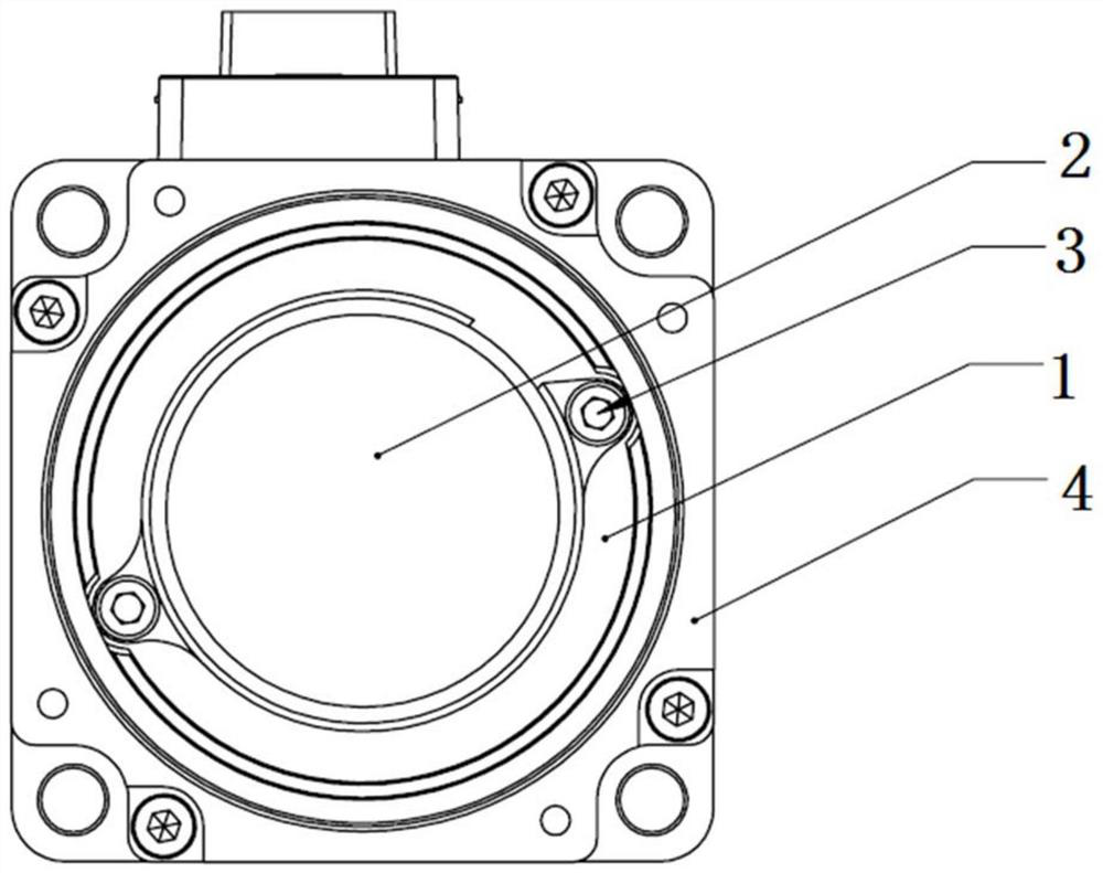 Magnetic isolation device of magnetic encoder