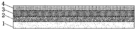 Three-proof thermosensitive paper for improving clarity of printing patterns