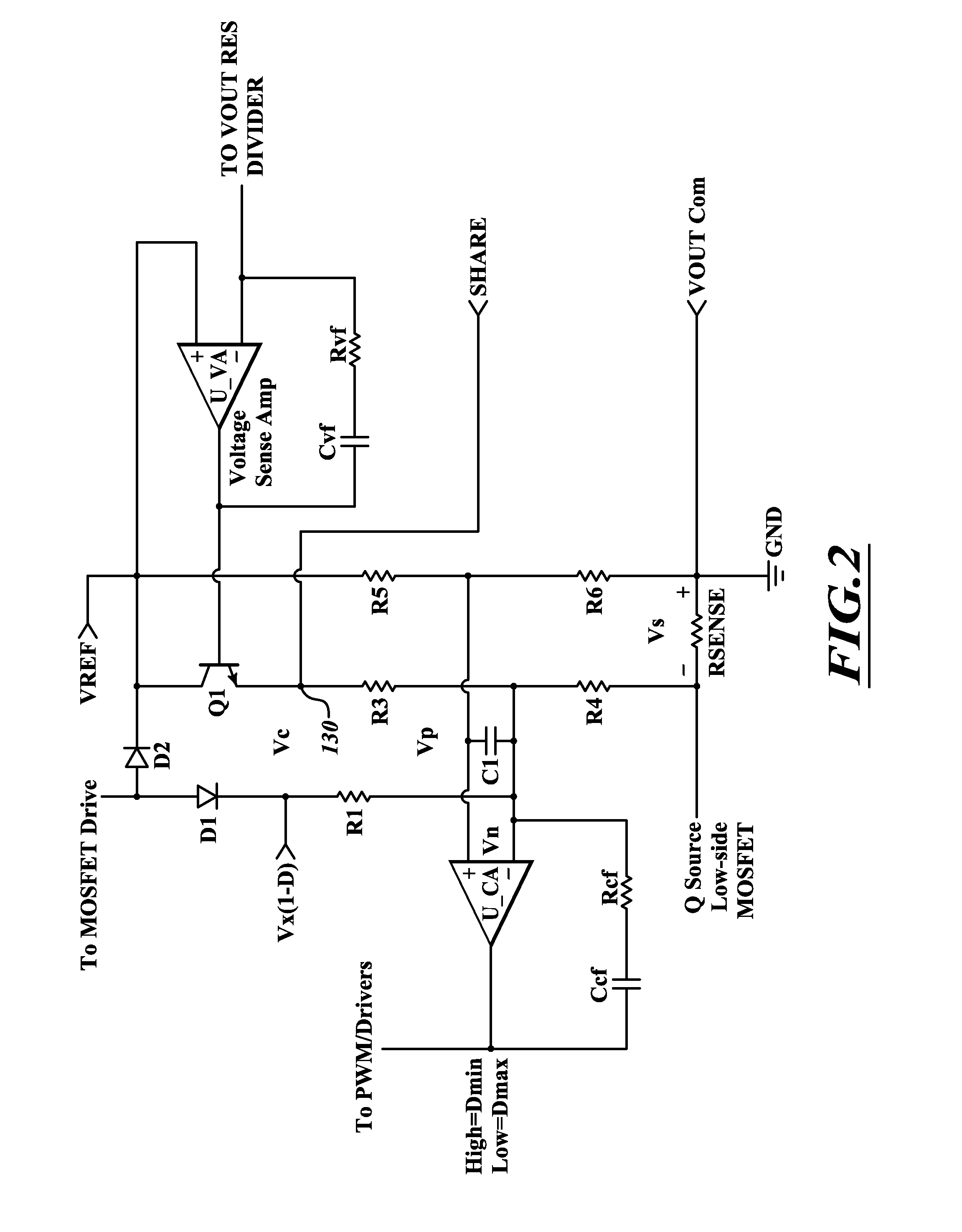 Power converter apparatus and method with compensation for current limit/current share operation