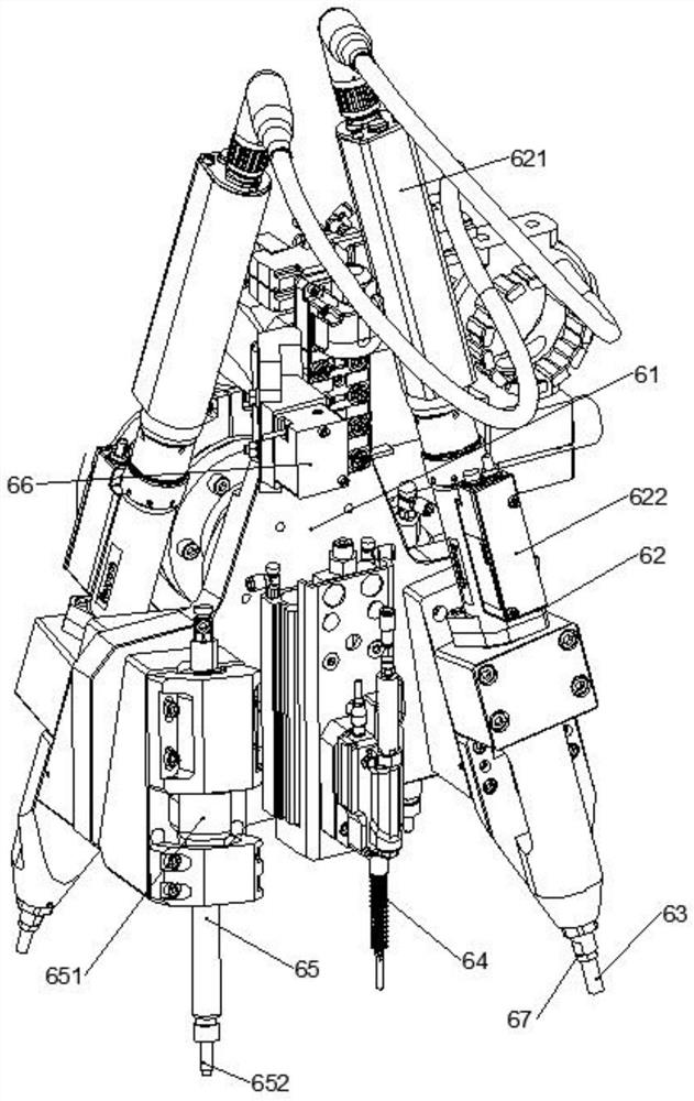 Threaded sleeve tightening equipment