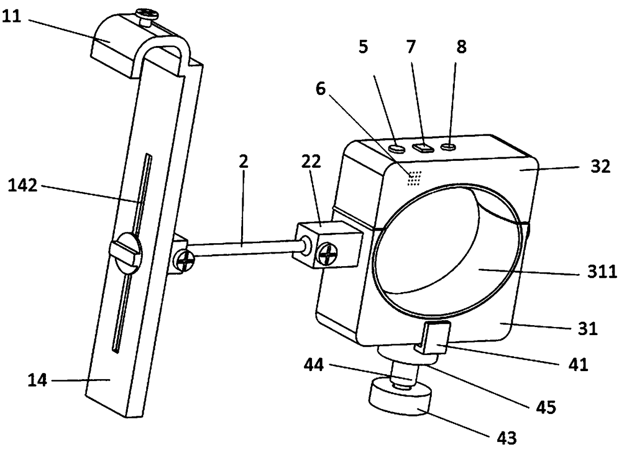 Limb physiotherapy constraining device