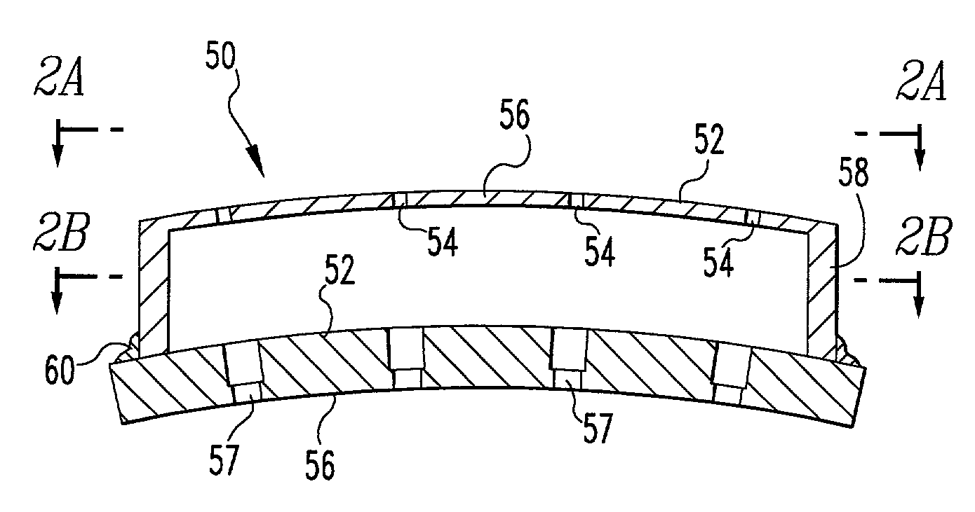 Resonator adopting counter-bored holes and method of suppressing combustion instabilities