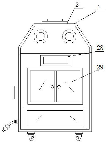 A kind of automatic beading robot and beading method thereof