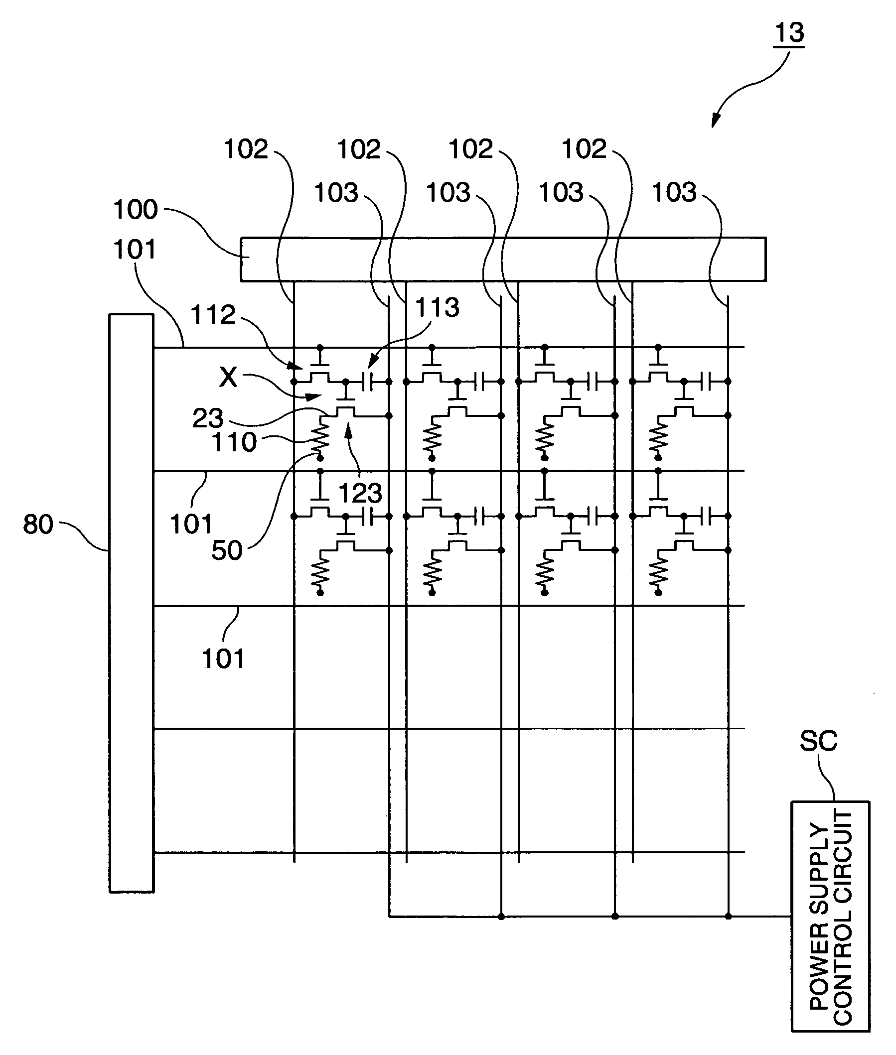 Organic electro-luminescence device, driving method thereof and electronic apparatus